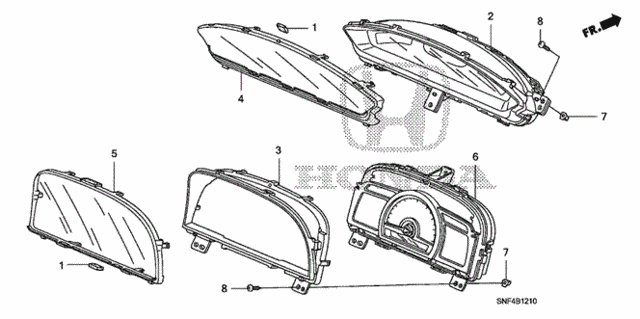 Meter Components (NS) for 2006 Honda Civic #0