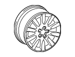 8K0601025BR - : Wheel, Alloy for Audi: A4, A4 Quattro, S4 Image
