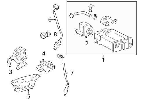 Emission Components for 2020 Lexus RC F #0