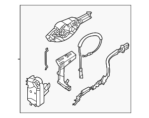R2DZ78219A65C - : Lock Actuator for Ford: Bronco Image