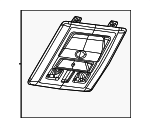 1VG18BD1AA - Body: Overhead Console for Ram: 1500 Image