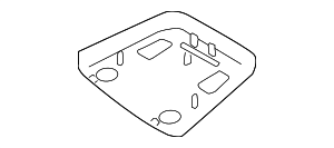 12800407 - : Dome Light Lens for Saab: 9-3, 9-3X Image