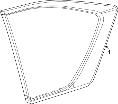 Glass & Hardware for 2025 Lexus LX700h #0