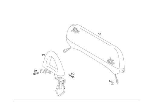 Roll-Over Bar, Draft Stop for 2007 Mercedes-Benz SLK280 #0