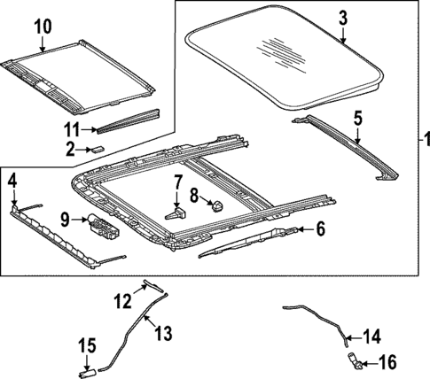 Sunroof for 2025 Mercedes-Benz C43 AMG #1