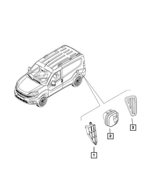 Air Ducts for 2015 Ram ProMaster City #1