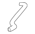 22593999 - Cooling System: Upper Hose for Chevrolet: Malibu | Oldsmobile: Alero | Pontiac: Grand Am Image