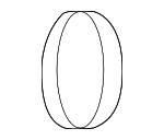 24572538 - Cooling System: Engine Coolant Outlet Gasket for Buick: Skylark | Chevrolet: Beretta, Cavalier, Malibu | Oldsmobile: Achieva, Alero | Pontiac: Grand Am, Sunfire Image