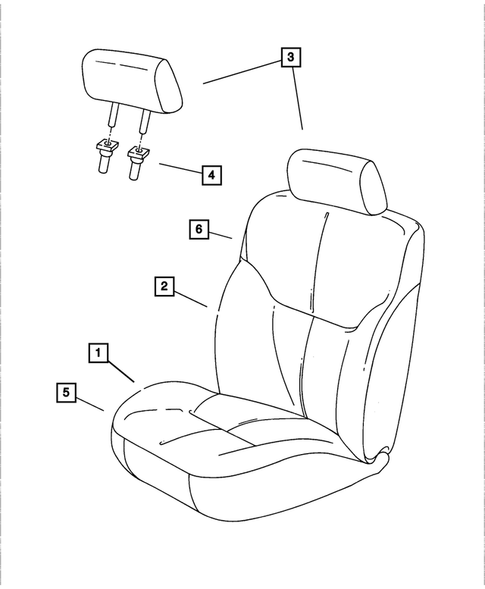 Front Seats for 2002 Dodge Stratus #2