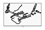 81313S3VA01 - Body: Seat Adjust Assembly for Acura: MDX Image
