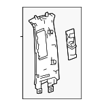 624200C050B0 - Body: Upper Center Pillar Trim for Toyota Image