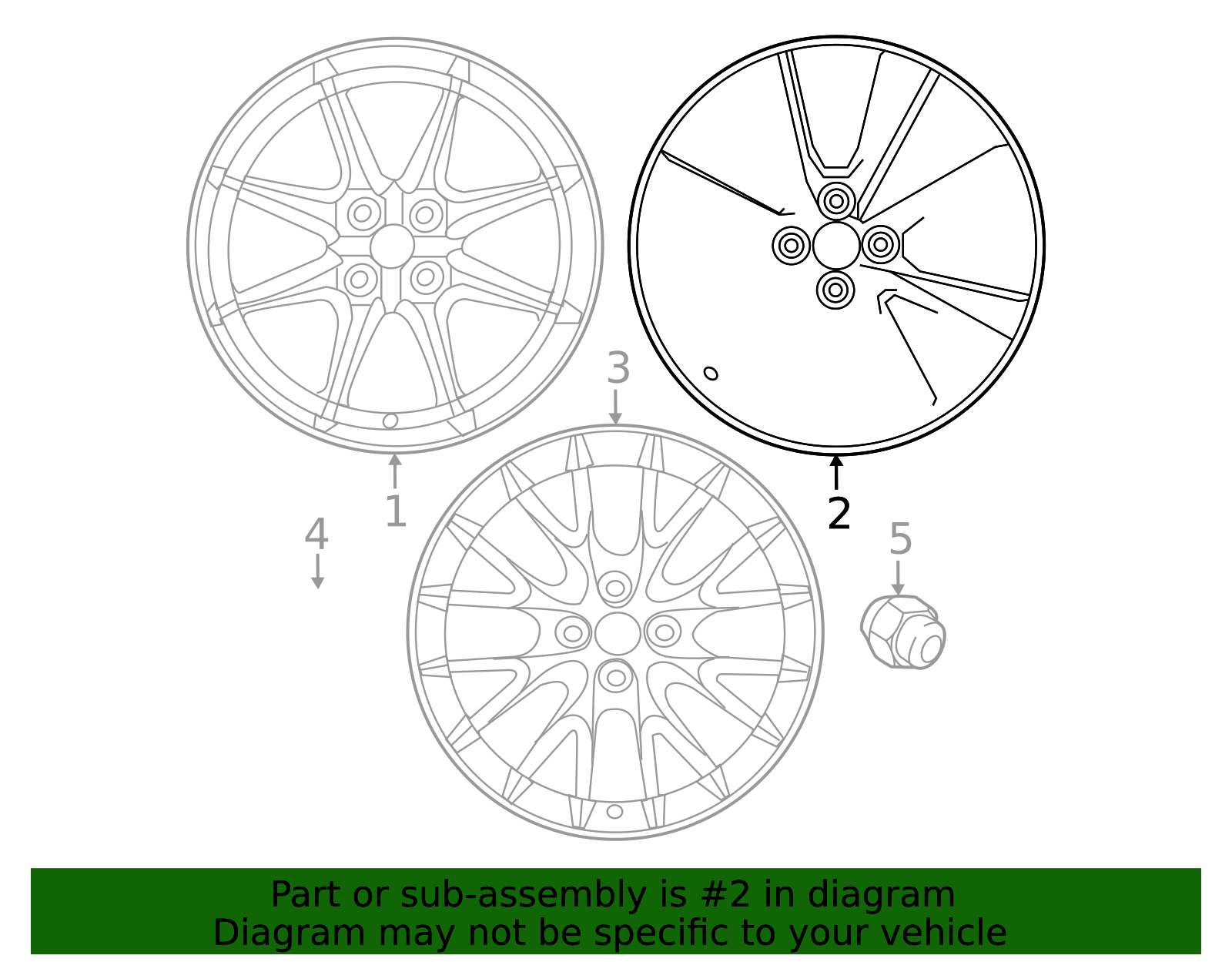 2016-2023 Mazda MX-5 Miata Wheel, Alloy 9965-H4-7070 | OEM Parts
