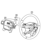 1KQ431J1AA - Steering: Steering Wheel for Mopar Image