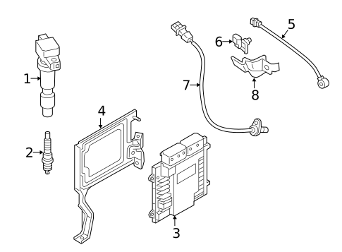 Ignition System for 2019 Hyundai Sonata #0