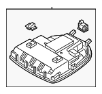 92800B1020SG2 - Body: Overhead Console for Hyundai Image