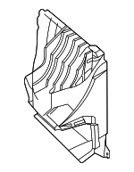 9J1121334A - HVAC: Air Duct for Audi: e-tron GT Image