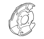 4778104050 - Brakes: Splash Shield for Toyota: Tacoma Image