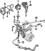 R4626897 - Steering: Power Steering Pump for Dodge: Neon Image