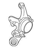 33326797507 - Suspension: Knuckle for BMW: 428i, 428i Gran Coupe, 428i xDrive, 428i xDrive Gran Coupe, 430i, 430i Gran Coupe, 430i xDrive, 430i xDrive Gran Coupe, 435i, 435i Gran Coupe, 435i xDrive, 435i xDrive Gran Coupe, 440i, 440i Gran Coupe, 440i xDrive, 440i xDrive Gran Coupe Image