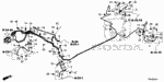 46330TR0A00 - Chassis: PIPE C, BRAKE for Honda Image