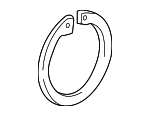 90681T6AJ00 - Brakes: Bearing Snap Ring for Acura Image