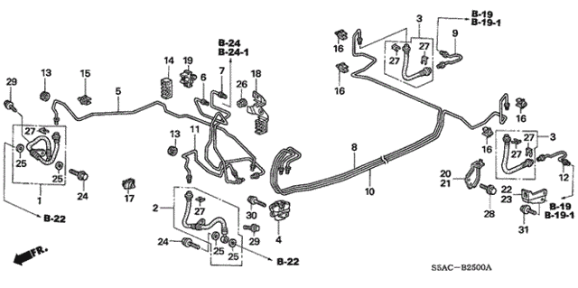 Brake Lines for 2005 Honda Civic #0