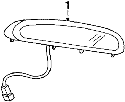 High Mount Lamps for 2002 Chrysler Prowler #0