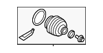 31492052 - Suspension: Inner Boot for Volvo Image