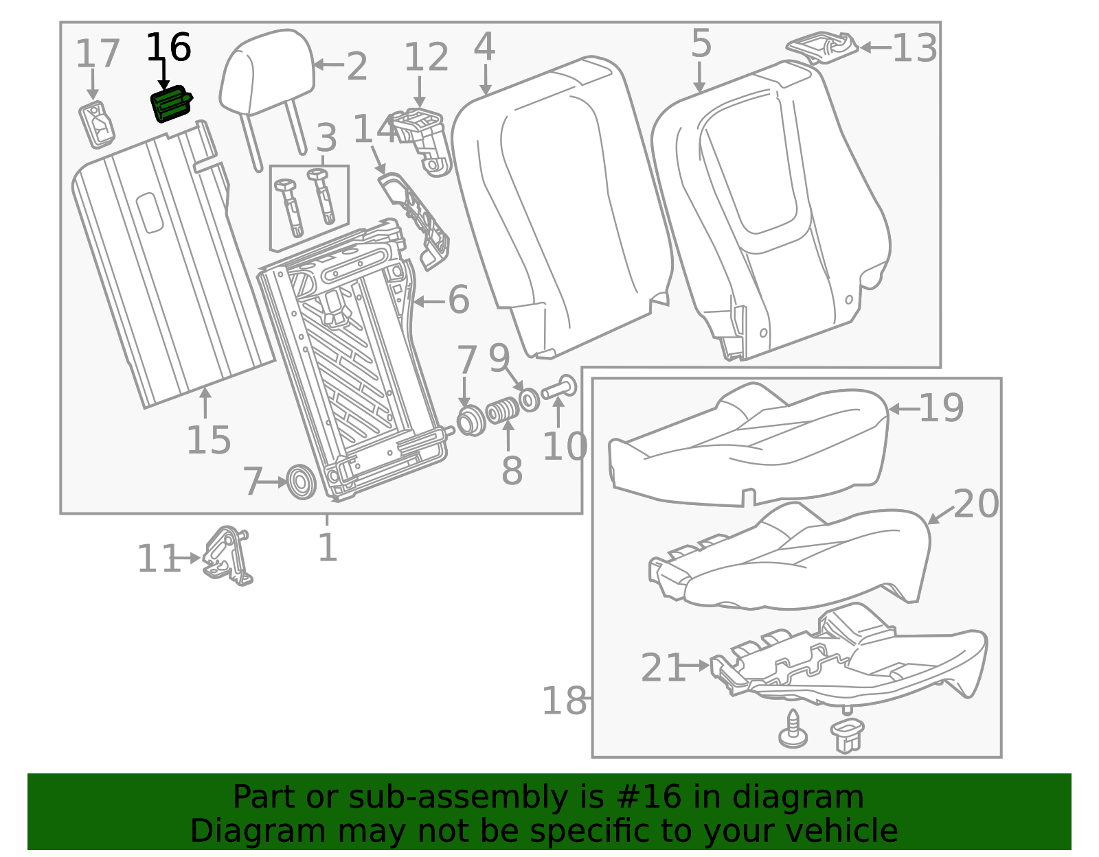 Buy Genuine GM Auto Parts - Bezel (Part # 20916999) | GM Parts Store