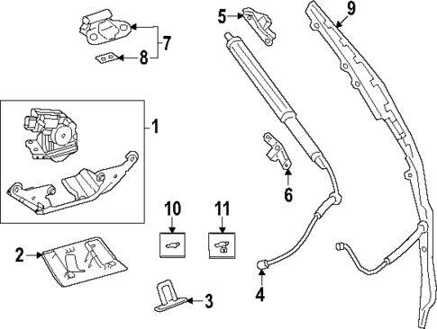 Lock & Hardware for 2025 Toyota 4Runner #2