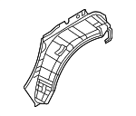 G67125SAMA - Body: Outer Wheelhouse for Nissan: LEAF Image