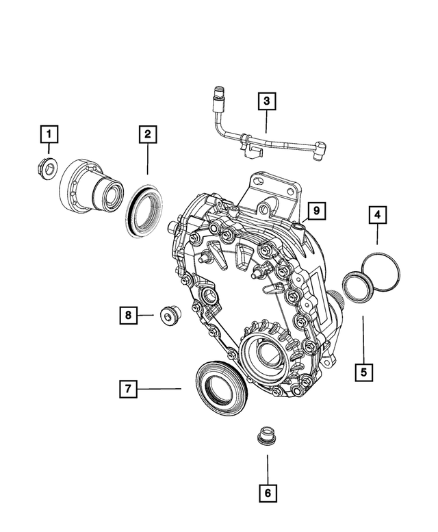 68078066AA - : Hose for Mopar Image