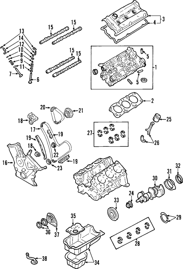1110209142 - Engine: Cylinder Head for Toyota Image