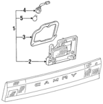 8167533040 - : 1992-1994 Toyota Camry - Socket for Toyota: Camry Image