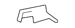 16491944208K67 - Body: Seat Track Cover for Mercedes-Benz Image