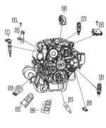 56045439AC - Electrical: Heat Shield for Mopar Image