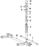 MR130231 - : Upper Bushing for Dodge: Colt Image