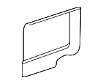 2166900398 - Body: Quarter Trim Seal for Mercedes-Benz Image