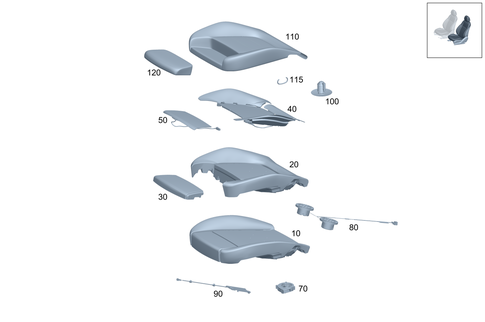 Left Seat for 2021 Mercedes-Benz GLA 250 #0