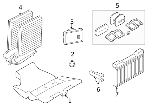 Automatic Temperature Controls for 2012 BMW 750Li xDrive #2