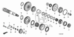 21215R36000 - Transmission - Automatic: HOLDER, IDLE SHAFT for Honda Image