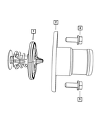 6101982 - Cooling: Hex Head Screw And Washer for Mopar Image