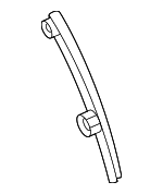 DFR5726AY - Body: Guide Channel for Mazda: CX-30 Image