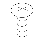 51217130110 - Body: Striker Screw for BMW Image