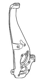 95834115601 - Suspension: Knuckle for Porsche: Cayenne Image