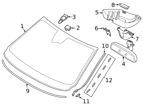 Reveal Moldings for 2017 Volvo S60 Cross Country #0
