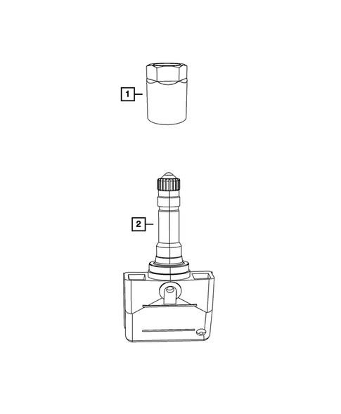 Tire Monitoring System for 2008 Dodge Viper #0