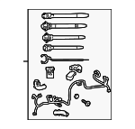 32111RWCA50 - : Positive Cable for Acura Image