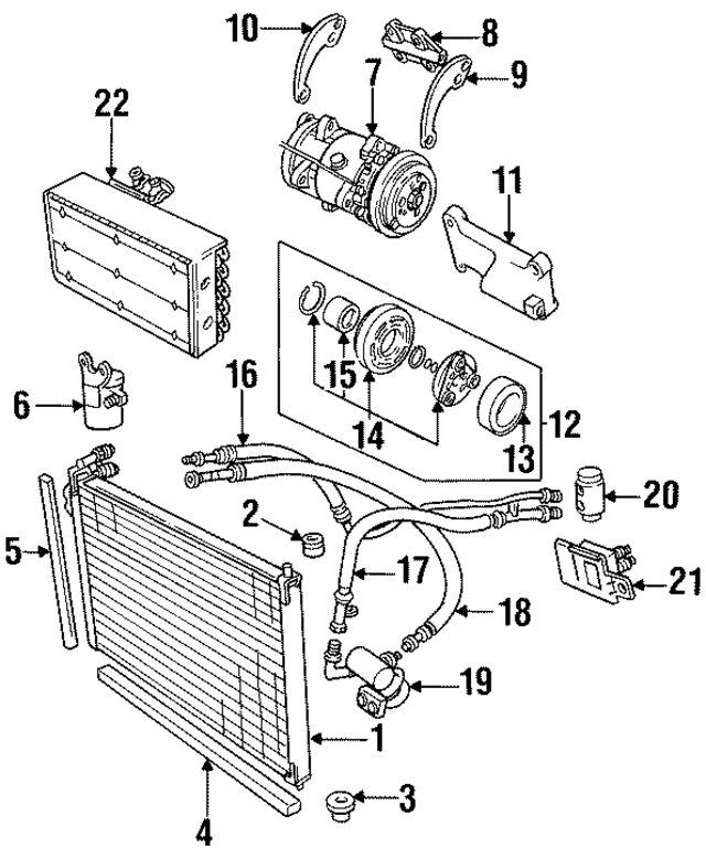 CBC8074 - HVAC: Condenser for Jaguar Image