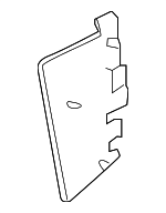 52014743AA - Body: Side Seal Extension for Ram: 2500, 3500 Image